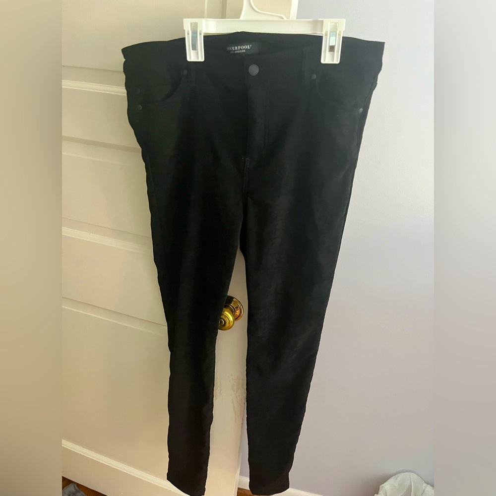 Black dress pants.